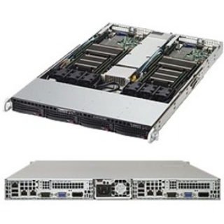 Picture of Supermicro SuperServer 6018TR-T Barebone System - 1U Rack-mountable - Socket LGA 2011-v3 - 2 x Processor Support