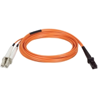 Picture of Tripp Lite 15M Duplex Multimode 62.5/125 Fiber Optic Patch Cable MTRJ/LC 50' 50ft 15 Meter