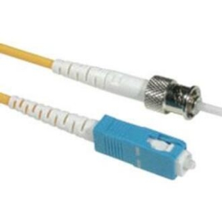 Picture of C2G-20m SC-ST 9/125 OS1 Simplex Singlemode PVC Fiber Optic Cable - Yellow