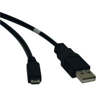 Picture of Tripp Lite 6ft USB 2.0 Hi-Speed Cable A Male to USB Micro-B M/M