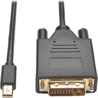 Picture of Tripp Lite 6ft Mini DisplayPort to DVI Adapter Active Converter mDP to DVI 1920 x 1080 DPort 1.2 M/M