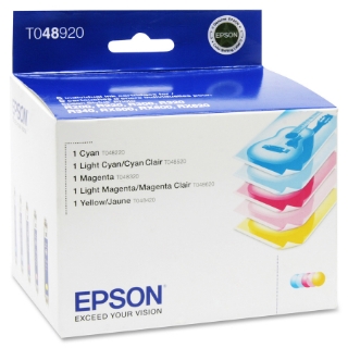 Picture of Epson Original Ink Cartridge - Light Cyan, Cyan, Magenta, Light Magenta, Yellow