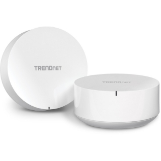 Picture of TRENDnet AC2200 WiFi Mesh Router System; TEW-830MDR2K;2 x AC2200 WiFi Mesh Routers; App-Based Setup; Expanded Home WiFi(Up to 4;000 Sq Ft. Home); Content Filtering w/Router Limits;Supports 2.4Ghz/5GHz