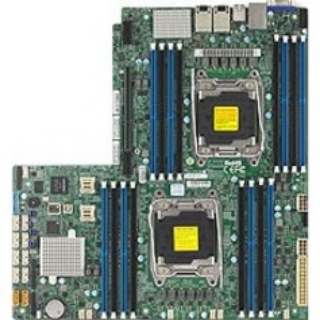 Picture of Supermicro X10DRW-NT Server Motherboard - Intel C612 Chipset - Socket LGA 2011-v3 - Proprietary Form Factor