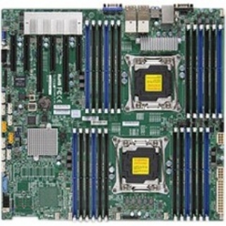 Picture of Supermicro X10DRi-T4+ Server Motherboard - Intel C612 Chipset - Socket LGA 2011-v3 - Enhanced Extended ATX