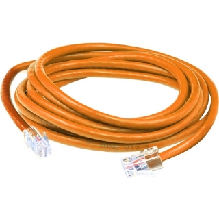 Picture of AddOn 12ft RJ-45 (Male) to RJ-45 (Male) Orange Cat6A UTP PVC Copper Patch Cable