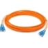Picture of AddOn 3m SC (Male) to SC (Male) Orange OM1 Duplex Fiber OFNR (Riser-Rated) Patch Cable