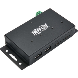 Picture of Tripp Lite USB Hub 4-Port Industrial 2 USB C & 2 USB-A USB 3.1 Gen 2 10Gbps