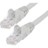 Picture of StarTech.com 6in (15cm) CAT6 Ethernet Cable, LSZH (Low Smoke Zero Halogen) 10 GbE Snagless 100W PoE UTP RJ45 Gray Network Patch Cord, ETL