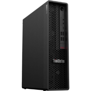 Picture of Lenovo ThinkStation P340 30DK000QUS Workstation - 1 x Intel Hexa-core (6 Core) i5-10500 3.10 GHz - 16 GB DDR4 SDRAM RAM - 1 TB SSD - Small Form Factor