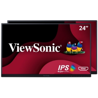 Picture of Viewsonic VA2456-MHD_H2 23.8" Full HD LED LCD Monitor - 16:9 - Black