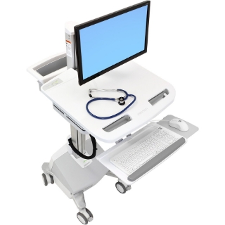 Picture of Ergotron StyleView Electric Lift Cart with LCD Arm, LiFe Powered