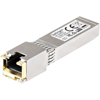 Picture of StarTech.com Cisco SFP-10GB-TC Compatible SFP+ Module - 10GBASE-T - 10GE Gigabit Ethernet SFP+ SFP to RJ45 Cat6/Cat5e Transceiver - 30m