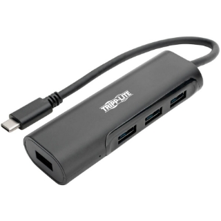 Picture of Tripp Lite USB C Hub 4-Port w/ 4x USB-A Portable Compact USB Type C, USB-C USB Type C