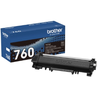 Picture of Brother Genuine TN-760 High Yield Toner Cartridge - Black