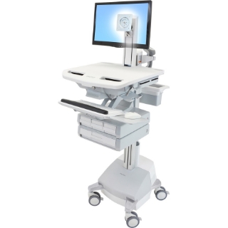 Picture of Ergotron StyleView Cart with LCD Pivot, SLA Powered, 4 Drawers