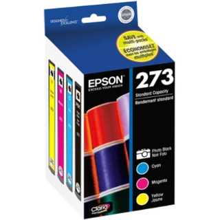 Picture of Epson Claria 273 Original Ink Cartridge - Multi-pack - Cyan, Magenta, Yellow, Black