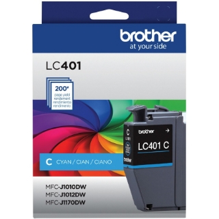 Picture of Brother LC401CS Original Ink Cartridge - Single Pack - Cyan