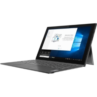 Picture of Lenovo IdeaPad Duet 3 10IGL5 82AT006PUS 10.3" Touchscreen Detachable 2 in 1 Notebook - WUXGA - 1920 x 1200 - Intel Pentium Silver N5030 Quad-core (4 Core) 1.10 GHz - 8 GB Total RAM - 128 GB Flash Memory - Graphite Gray