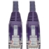 Picture of Tripp Lite 20ft Cat6 Gigabit Snagless Molded Patch Cable RJ45 M/M Purple 20'