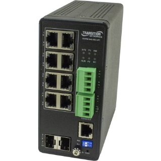 Picture of Transition Networks Managed Hardened Gigabit Ethernet PoE++ Switch