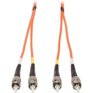 Picture of Tripp Lite 50M Duplex Multimode 62.5/125 Fiber Optic Patch Cable ST/ST 164' 164ft 50 Meter