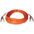 Picture of Tripp Lite 2M Duplex Multimode 50/125 Fiber Optic Patch Cable SC/SC 6' 6ft 2 Meter