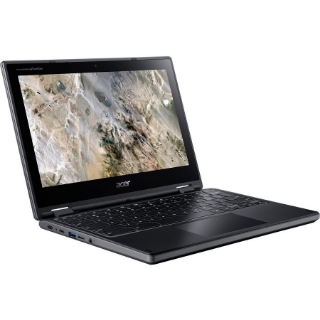 Picture of Acer Chromebook Spin 311 R721T R721T-62ZQ 11.6" Touchscreen Convertible 2 in 1 Chromebook - HD - 1366 x 768 - AMD A-Series A6-9220C Dual-core (2 Core) 1.80 GHz - 4 GB Total RAM - 32 GB Flash Memory - Shale Black