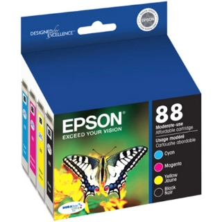 Picture of Epson DURABrite T088120-BCS Original Ink Cartridge - Black, Cyan, Magenta, Yellow