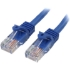 Picture of StarTech.com 75 ft Cat5e Blue Snagless RJ45 UTP Cat 5e Patch Cable - 75ft Patch Cord