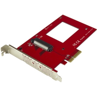 Picture of StarTech.com U.2 to PCIe Adapter for 2.5" U.2 NVMe SSD - SFF-8639 PCIe Adapter - x4 PCI Express 3.0 - NVMe PCIe Adapter - U.2 PCIe Card
