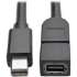 Picture of Tripp Lite 6ft Mini DisplayPort Extension Cable 4Kx2K @60Hz HDCP 2.2 M/F 6'