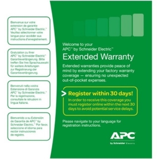 Picture of APC by Schneider Electric Warranty/Support - 1 Year Extended Warranty (Renewal) - Warranty