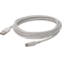 Picture of AddOn 1.0m (3.3ft) USB-C Male to USB 2.0 (A) Male Sync and Charge White Cable