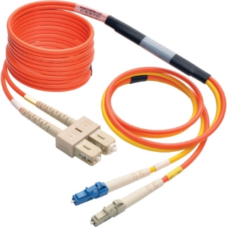 Picture of Tripp Lite 2M Fiber Optic Mode Conditioning Patch Cable LC/SC 6' 6ft 2 Meter