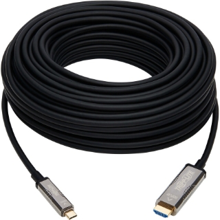 Picture of Tripp Lite U444F3-50M-H4K6 Fiber Optic Audio/Video Cable