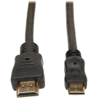 Picture of Tripp Lite 6ft HDMI to Mini HDMI Cable with Ethernet Digital Video / Audio Adapter Converter M/M