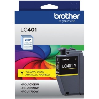 Picture of Brother LC401YS Original Ink Cartridge - Single Pack - Yellow