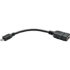 Picture of Tripp Lite 6 Inch Micro USB to OTG Host Adapter Cable 5-Pin Micro USB A/A M/F