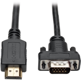Picture of Tripp Lite HDMI to VGA Active Adapter Cable Low Profile HD15 M/M 1080p 6ft