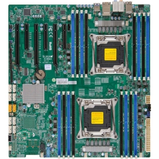 Picture of Supermicro X10DAC Server Motherboard - Intel C612 Chipset - Socket LGA 2011-v3 - Extended ATX