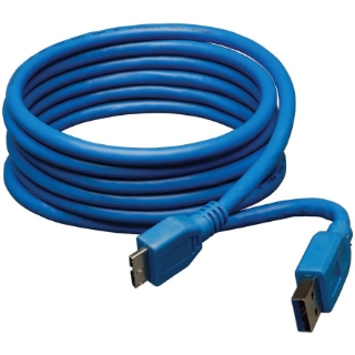 Picture of Tripp Lite 6ft USB 3.0 SuperSpeed Device Cable USB-A Male to USB Micro-B Male