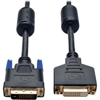 Picture of Tripp Lite 15ft DVI Dual Link Extension Digital TMDS Monitor Cable DVI-D M/F 15'