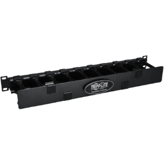 Picture of Tripp Lite Rack Enclosure Horizontal Cable Manager Steel w Finger Duct 1URM