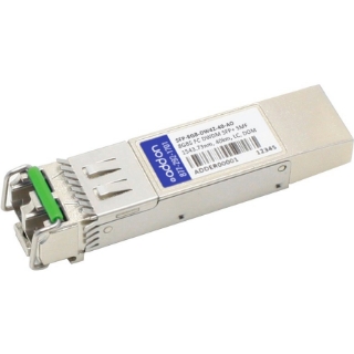 Picture of AddOn MSA and TAA Compliant 8Gbs Fibre Channel DWDM 100GHz SFP+ Transceiver (SMF, 1543.73nm, 40km, LC, DOM)