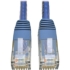 Picture of Tripp Lite Cat6 Gigabit Molded Patch Cable RJ45 M/M 550MHz 24 AWG Blue 6'