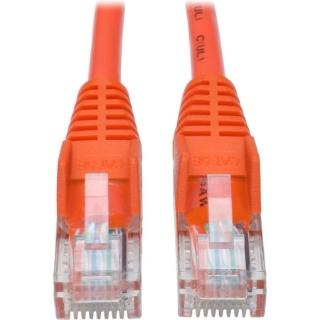 Picture of Tripp Lite 25ft Cat5 Cat5e Snagless Molded Patch Cable UTP Orange RJ45 M/M 25'