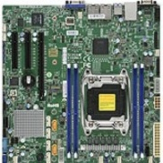 Picture of Supermicro X10SRM-F Server Motherboard - Intel C612 Chipset - Socket LGA 2011-v3 - Micro ATX