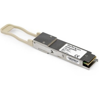 Picture of StarTech.com HPE JG325A Compatible QSFP+ Module - 40GBASE-SR4 - 40GE Gigabit Ethernet QSFP+ 40GbE Multi Mode Fiber Optic Transceiver 150m