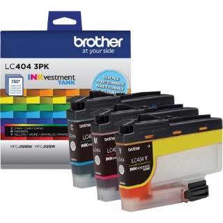 Picture of Brother INKvestment LC4043PK Original Ink Cartridge - Cyan, Magenta, Yellow